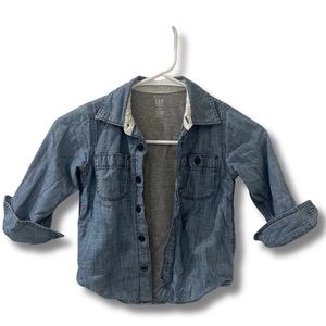 Gap kids denim shacket